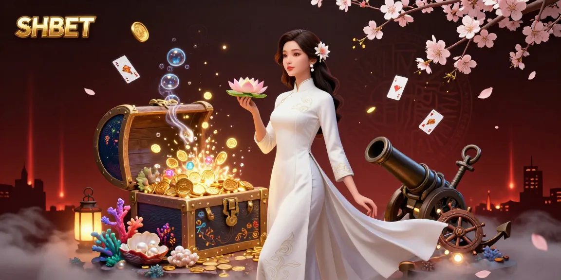 Experience the exciting world of SHBET with captivating visuals and immersive casino elements.