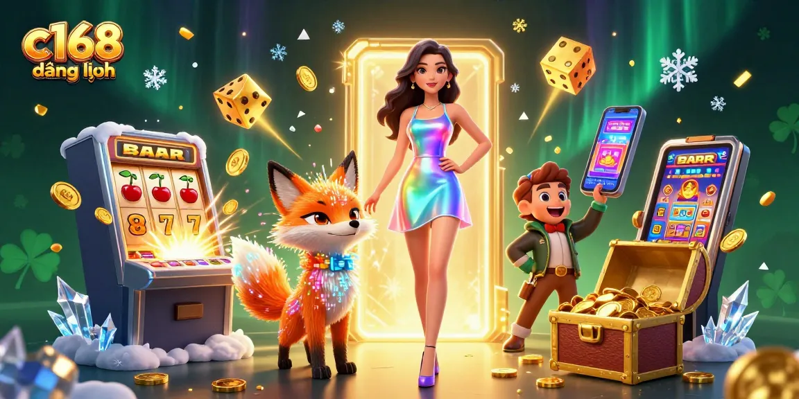 Engage in exciting gameplay at c168 đăng nhập with vibrant slot machines and winning elements bursting with energy.